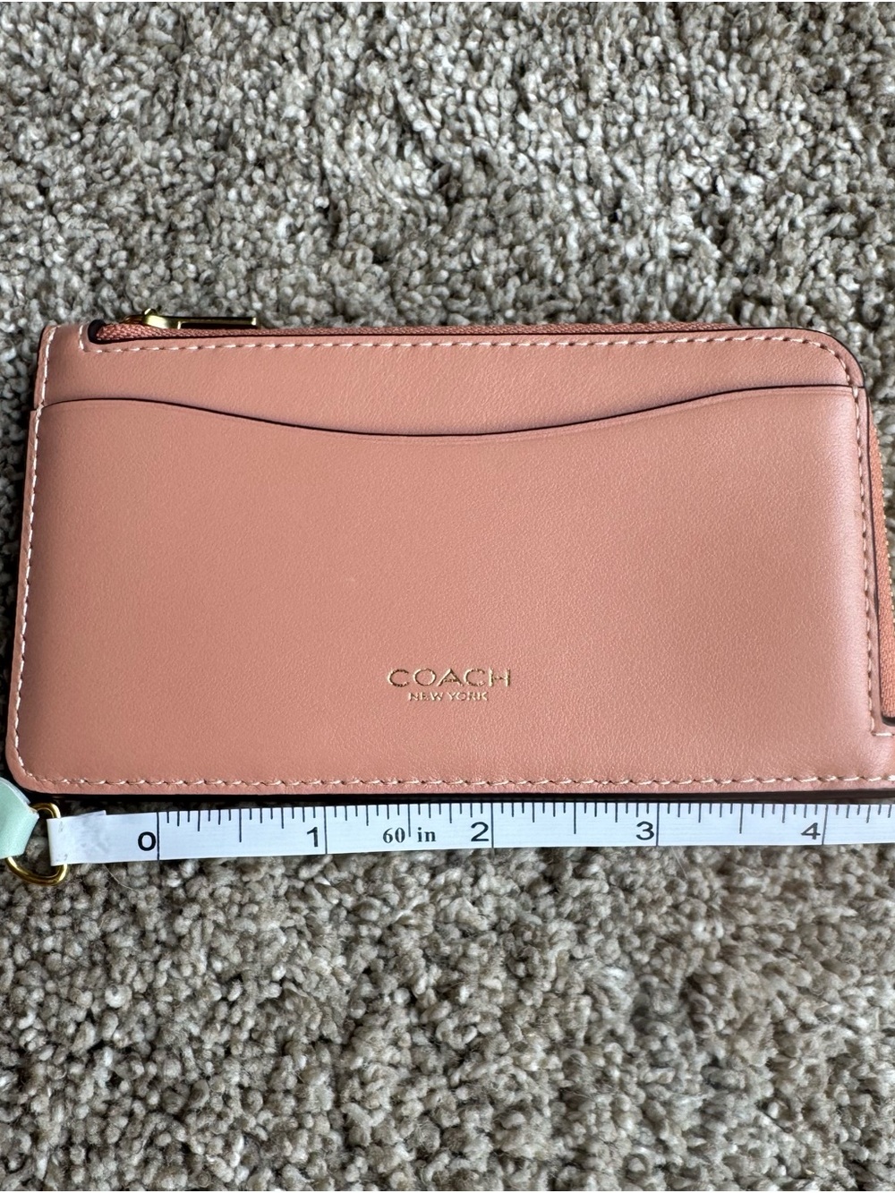 Coach Women's New York Zip Card Case - Picture 5 of 5